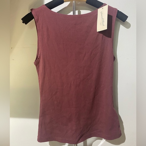 Universal Thread Fitted Sleeveless Tank Top Purple - Picture 2 of 2